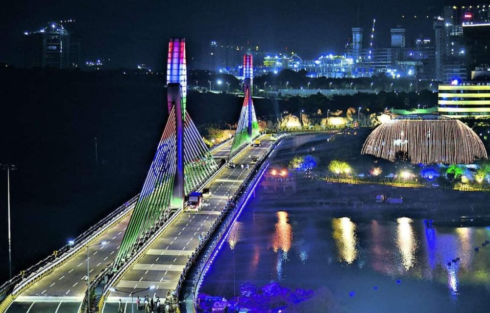 Durgam Cheruvu Cable Bridge